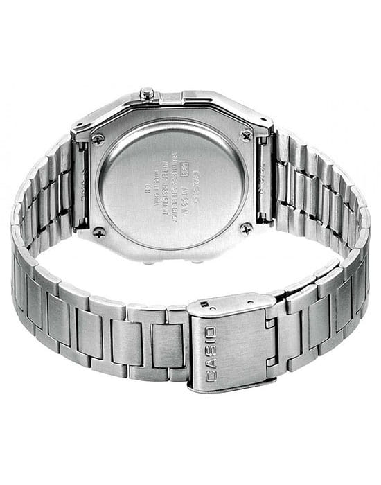 Casio Casio A-163WA-1 , наручные мужские часы фото под углом