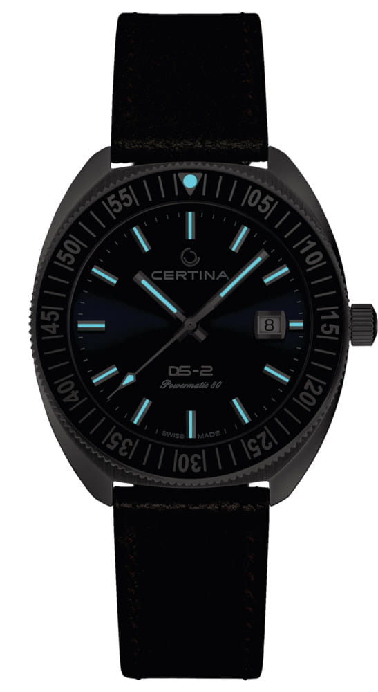 Оригинальные часы Certina Certina Sport DS-2 C024.607.11.041.02 механические калибр механизма powermatic 80.611 общий вид