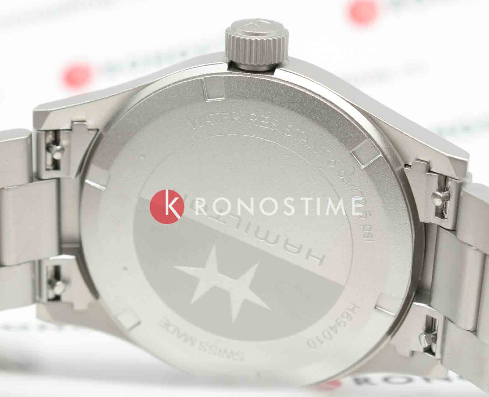 Оригинальные часы Hamilton Hamilton Khaki Field Quartz 38mm H69401130 кварцевые калибр механизма eta f05.105 mh2 общий вид