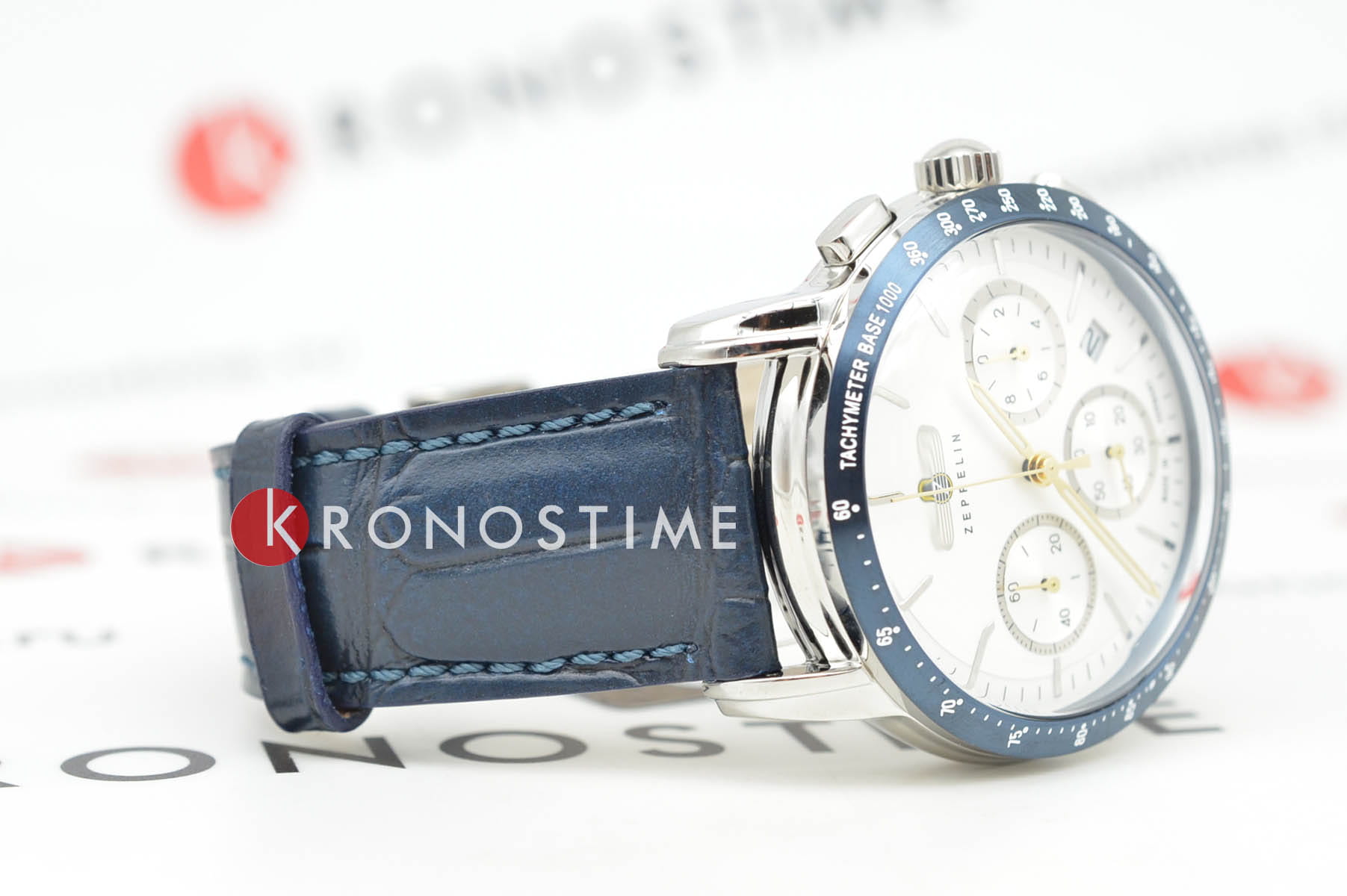 Zeppelin Zeppelin New York 88781 мужские часы белый циферблат на запястье