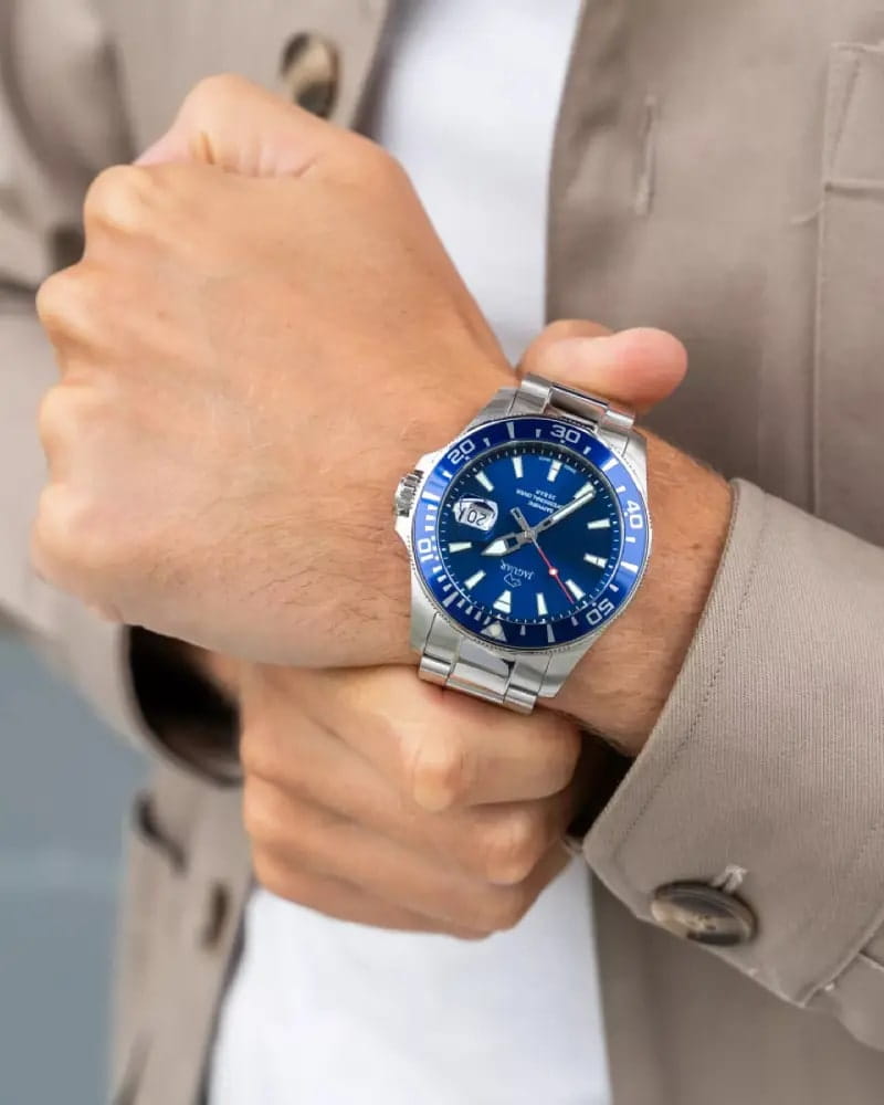 Jaguar J860/5 мужские застежка крупным планом