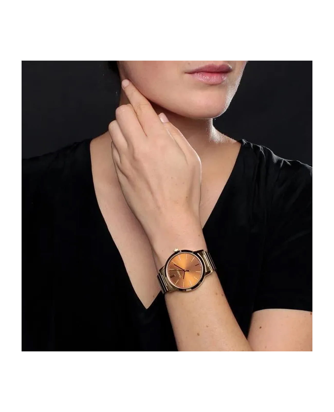 Casio Casio LTP-E118G-5AEF , наручные женские часы фото под углом