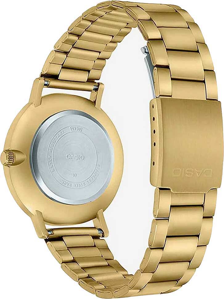 Casio Casio Collection MTP-VT01G-5BUDF (MTP-VT01G-5B), collection япония мужские часы на браслете сталь с ip покрытием боковой вид