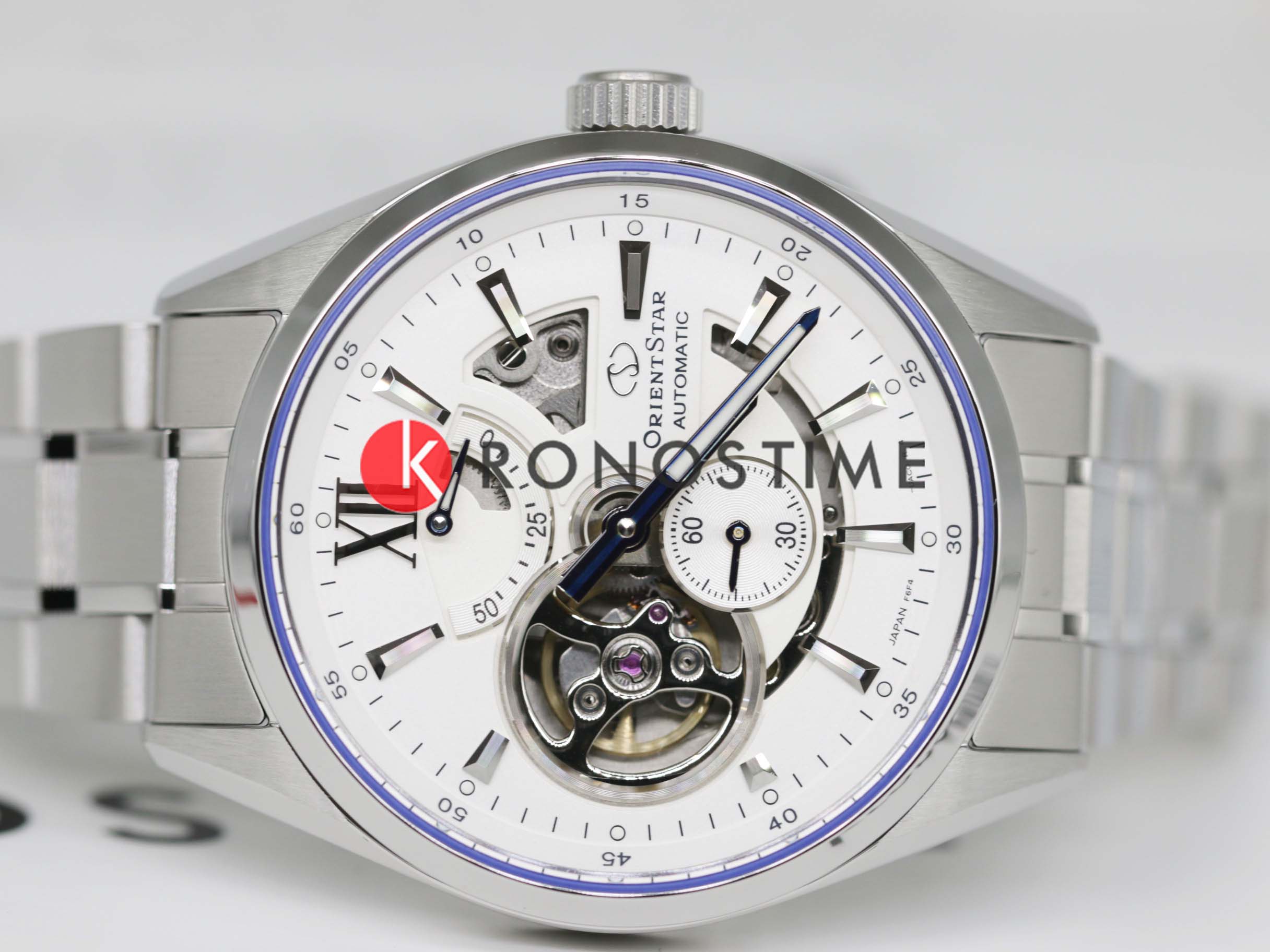 Orient Orient Star RE-AV0113S (RK-AV0113S), star япония мужские часы на браслете нержавеющая сталь боковой вид