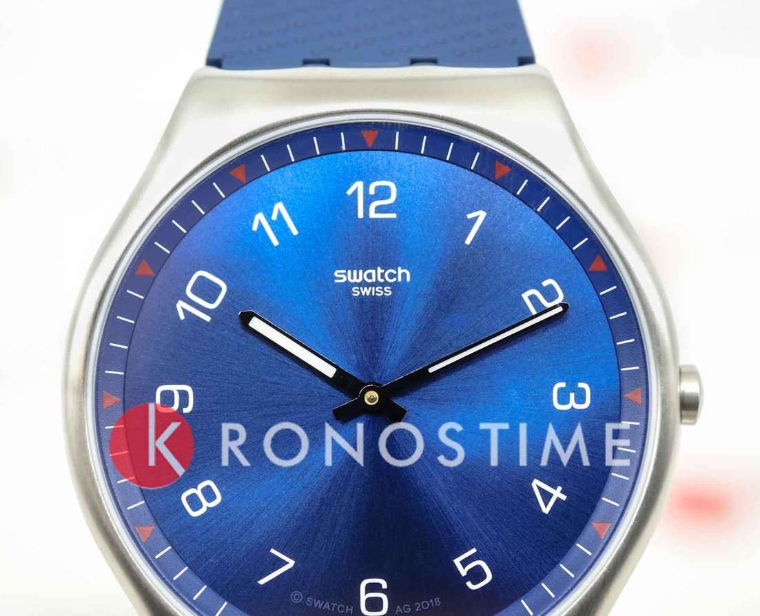Swatch Swatch Skin Irony 42 SS07S102, irony швейцария мужские часы на браслете резина боковой вид