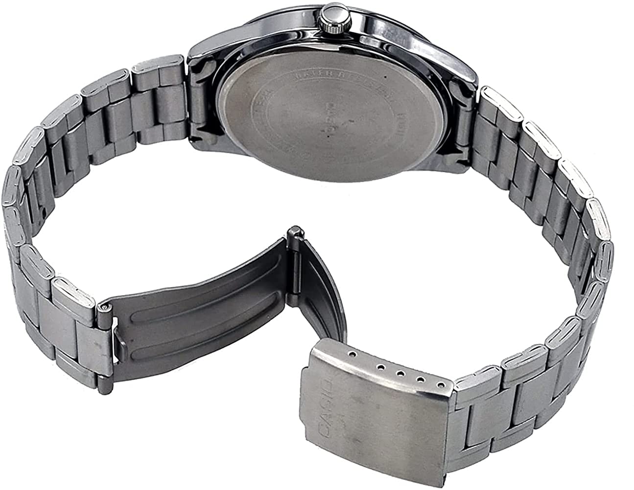 Casio Casio Collection MTP-V005D-2B4UDF (MTP-V005D-2B4), collection япония мужские часы на браслете нержавеющая сталь боковой вид