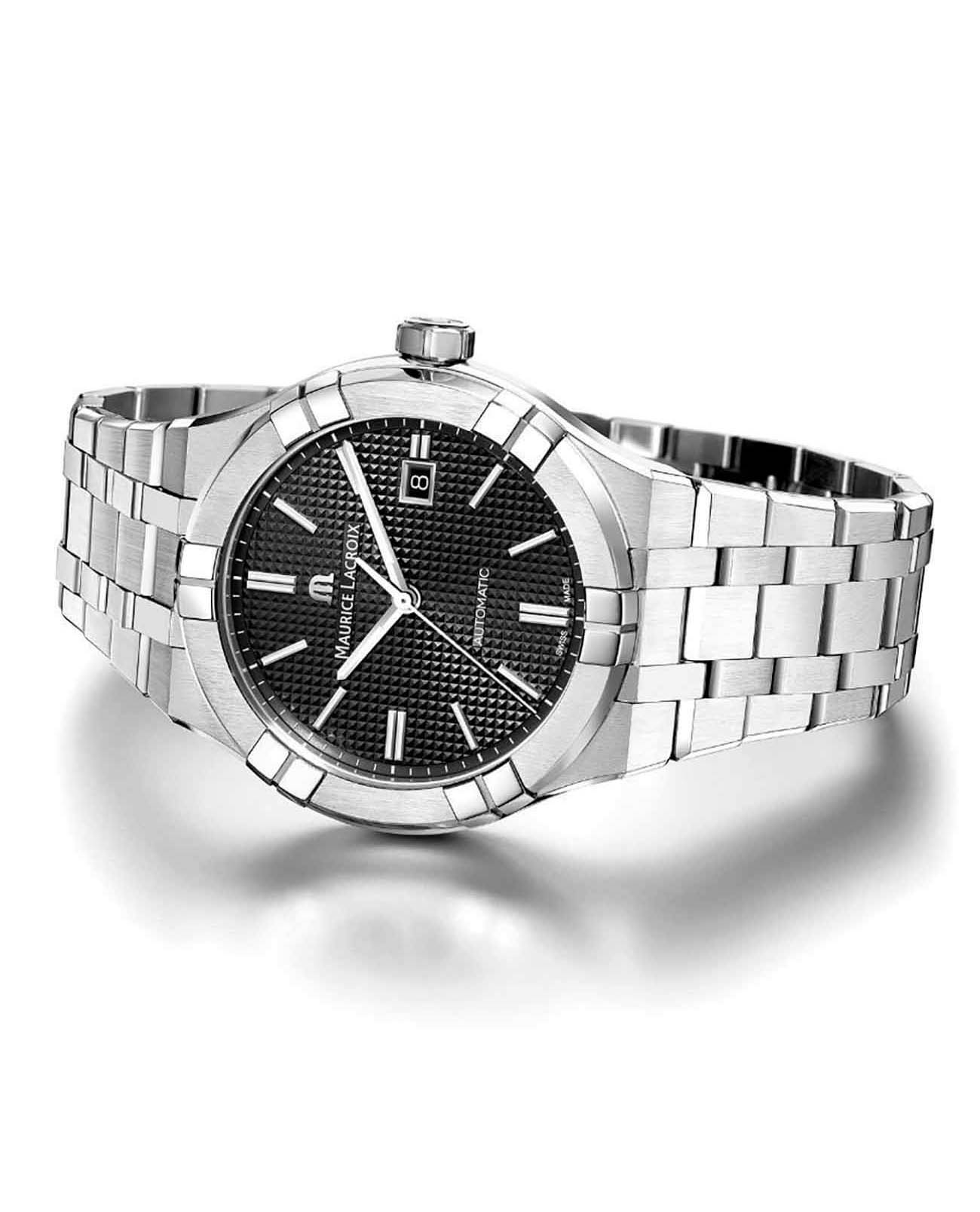 Maurice Lacroix Maurice Lacroix Aikon Automatic AI6008-SS002-330-2 , наручные мужские часы фото под углом