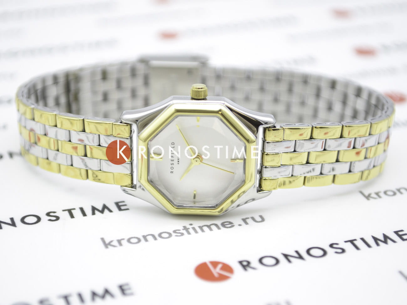 Rosefield Rosefield The Gemme GWSSS-G03  - задняя крышка сталь металл корпуса, сша часы