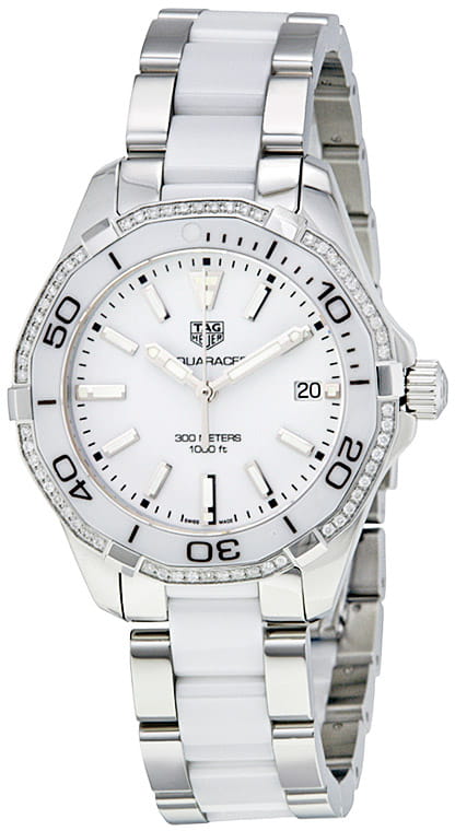 Оригинальные часы TAG Heuer TAG Heuer Aquaracer WAY131H.BA0914 кварцевые калибр механизма  общий вид