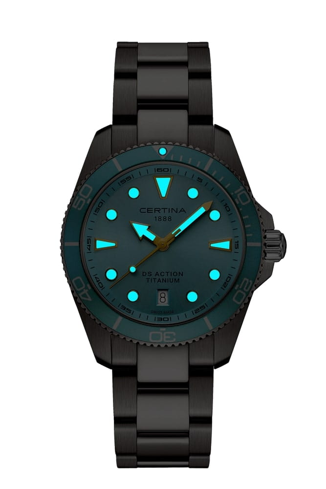 Certina Certina DS Action C048.410.44.351.00 мужские часы синий циферблат на запястье