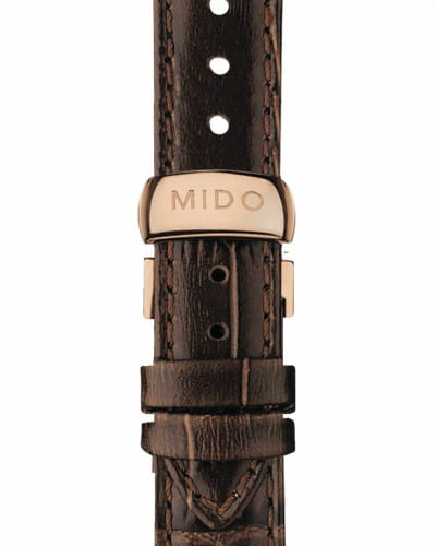 Mido Mido Baroncelli M8600.3.64.8, baroncelli швейцария мужские часы на браслете кожаный боковой вид