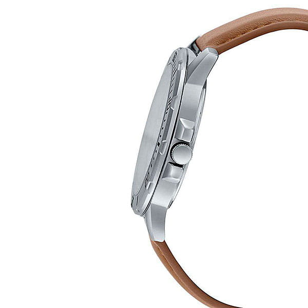 Casio Casio Collection MTP-VD300L-2E, collection япония мужские часы на браслете кожаный боковой вид