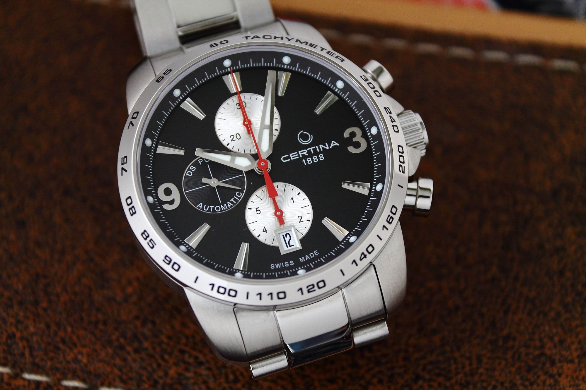 Certina Certina DS Podium Chronograph Automatic C001.427.11.057.01 , наручные мужские часы фото под углом
