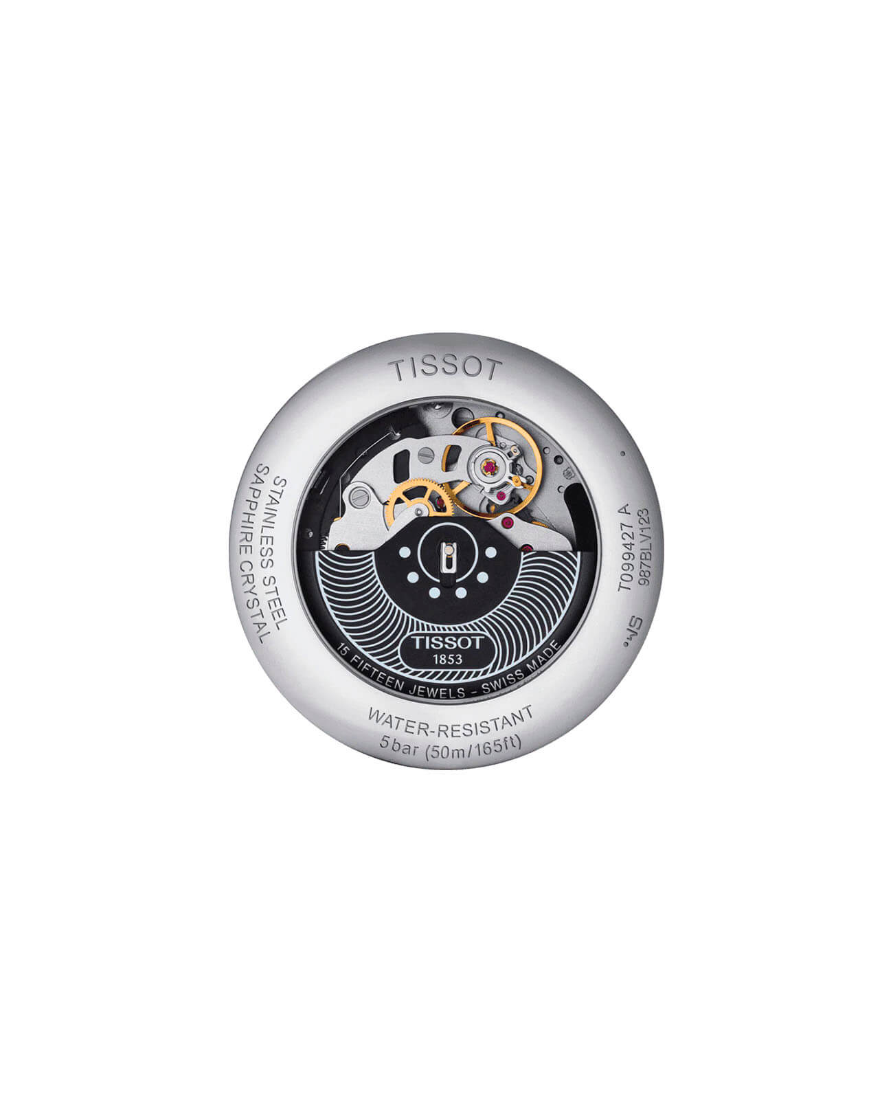 Tissot Tissot Chemin des Tourelles Chronograph T099.427.11.038.00, t-classic швейцария мужские часы на браслете нержавеющая сталь боковой вид