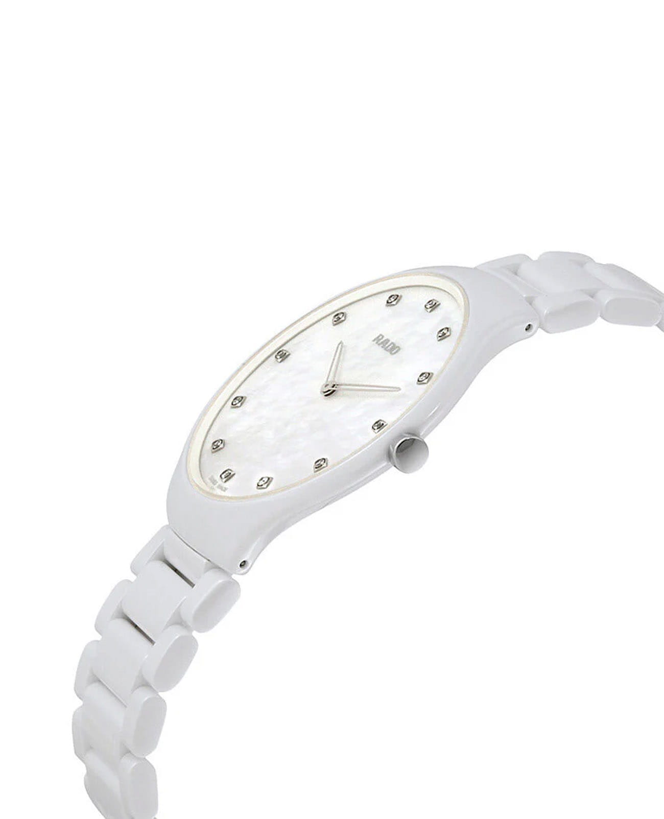 Rado Rado True Thinline Diamonds R27957912 , наручные женские часы фото под углом