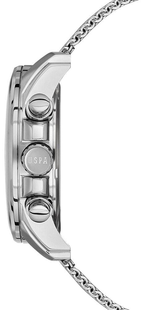 U.S. Polo Assn. U.S. Polo Assn. Crossing USPA1028-08 , наручные мужские часы фото под углом