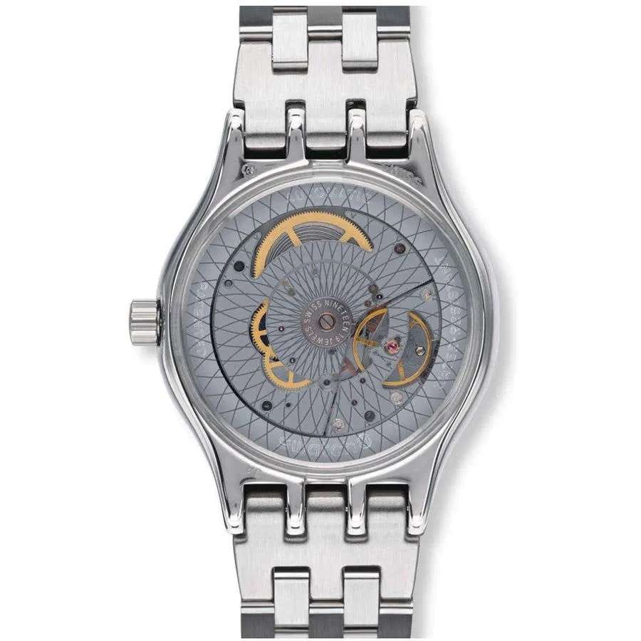 Оригинальные часы Swatch Swatch Irony Sistem51 YIS401G механические калибр механизма sistem51 общий вид