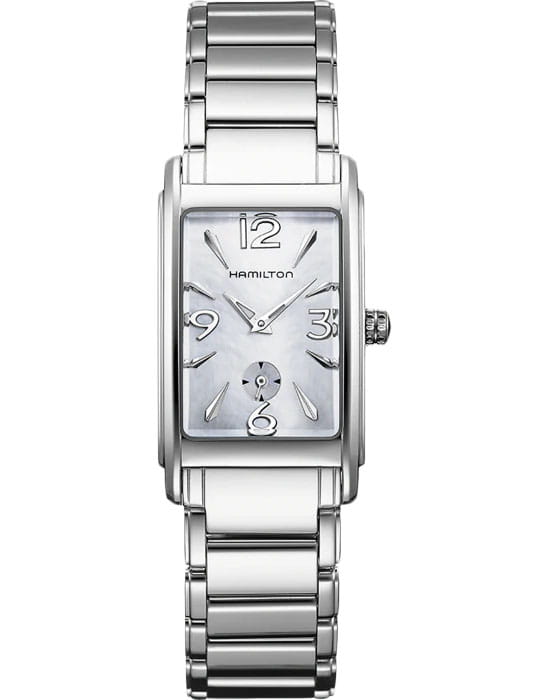 Hamilton Hamilton American Classic Ardmore Quartz H11411155  H11411155 кварцевые женские часы перламутровый циферблат, браслет нержавеющая сталь — вид спереди