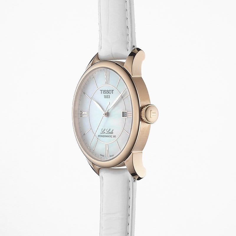 Tissot Tissot Le Locle Powermatic 80 Lady T006.407.36.118.00 Le Locle Automatic, наручные женские часы фото под углом