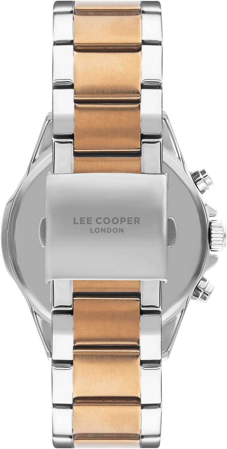 Lee Cooper Lee Cooper LC07486.550,  англия мужские часы на браслете нержавеющая сталь с ip-покрытием боковой вид