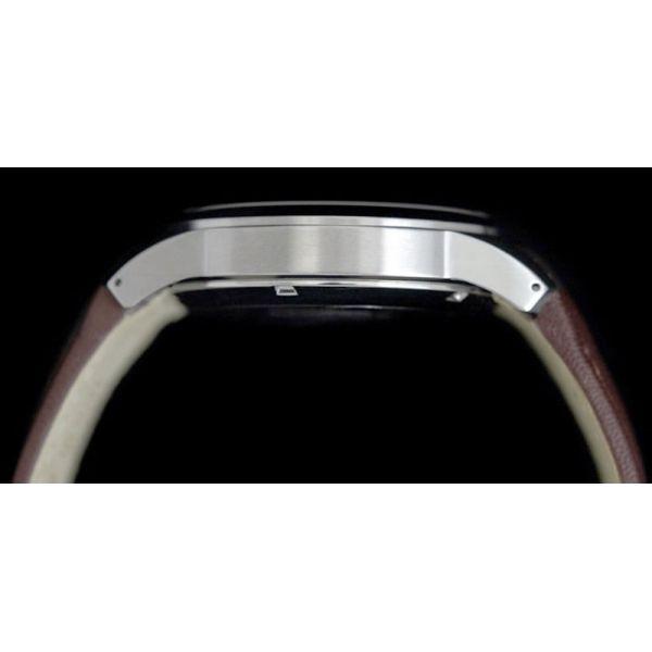 Orient Orient DB0C005Y (FDB0C005Y), classic automatic япония мужские часы на браслете кожа + текстиль боковой вид