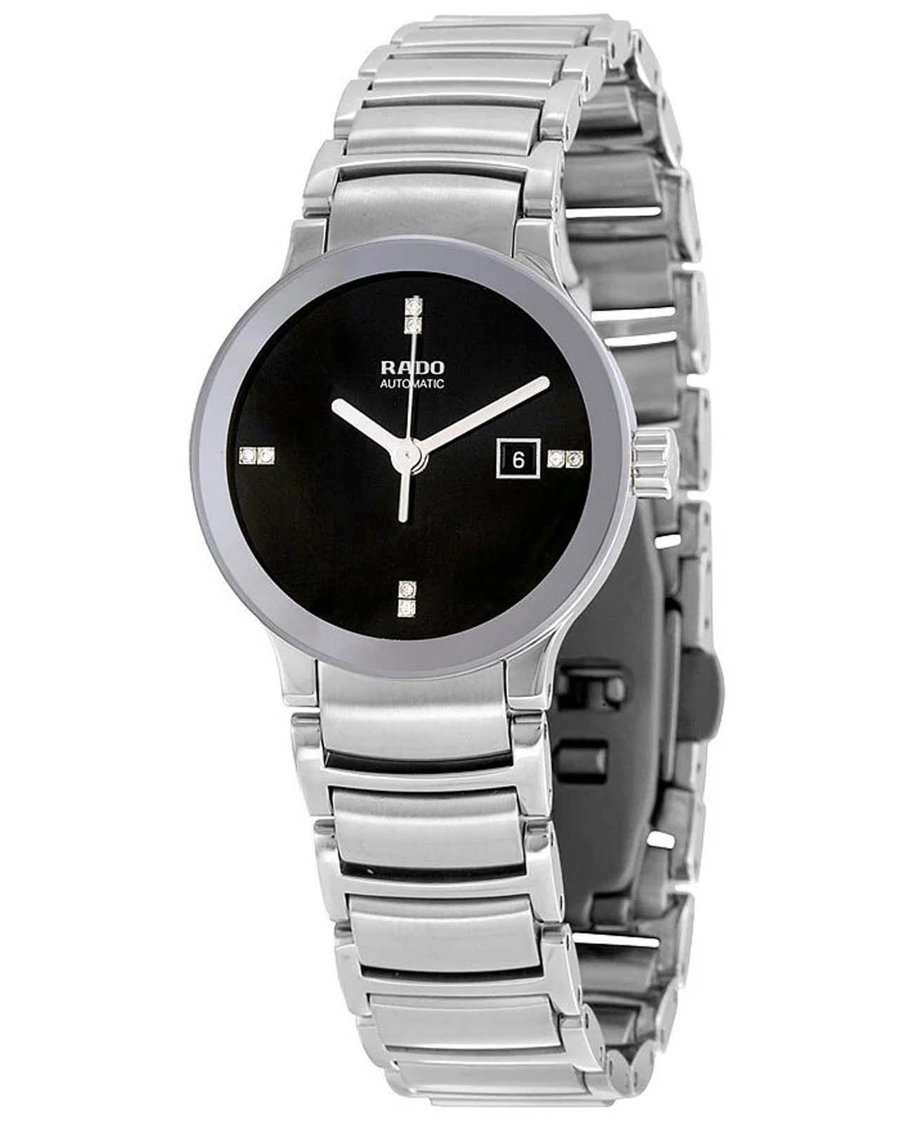 Оригинальные часы Rado Rado Centrix Diamonds R30940703 механические калибр механизма  общий вид