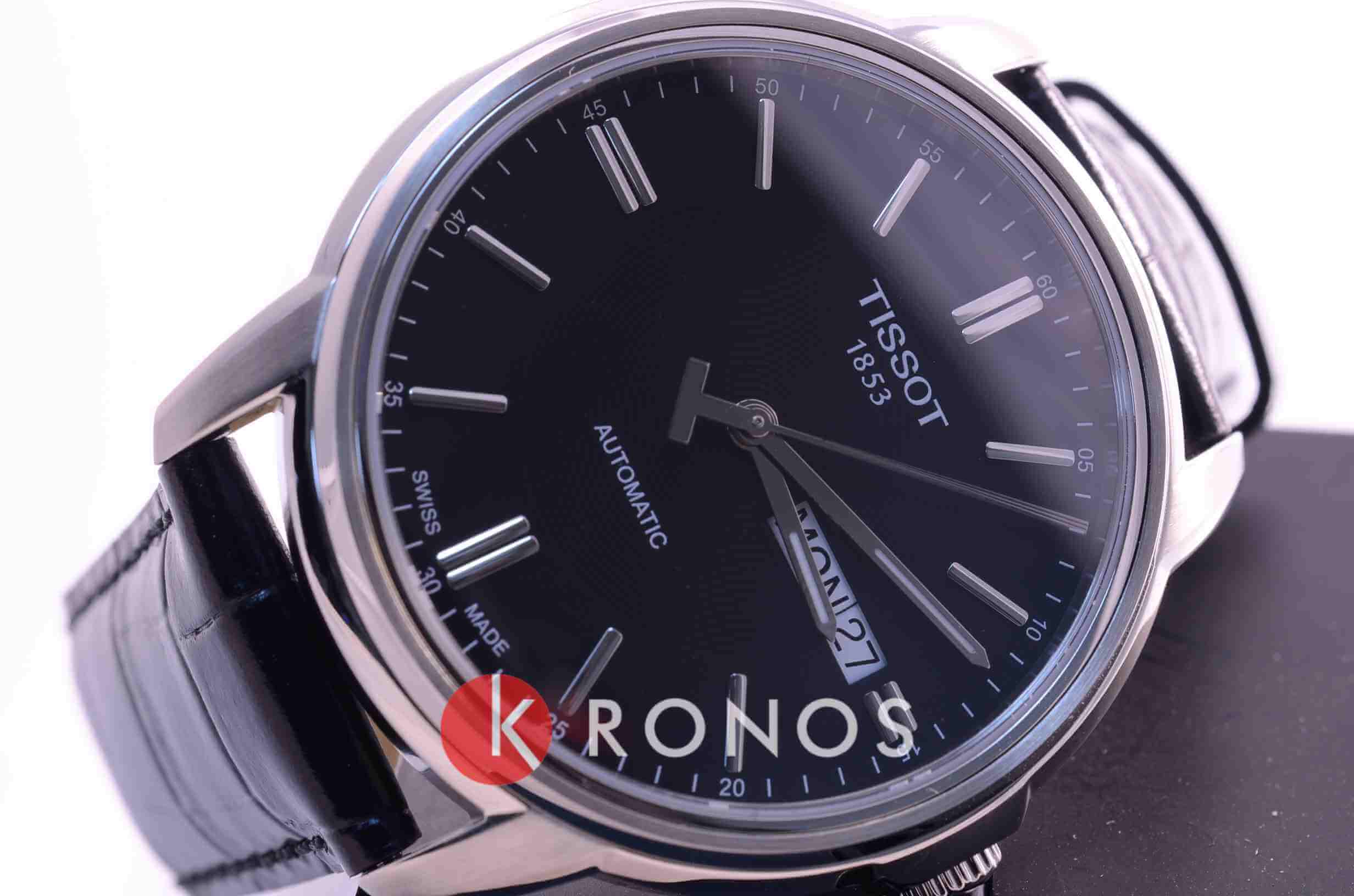 Tissot Tissot Automatics III T065.430.16.051.00 мужские часы черный циферблат на запястье