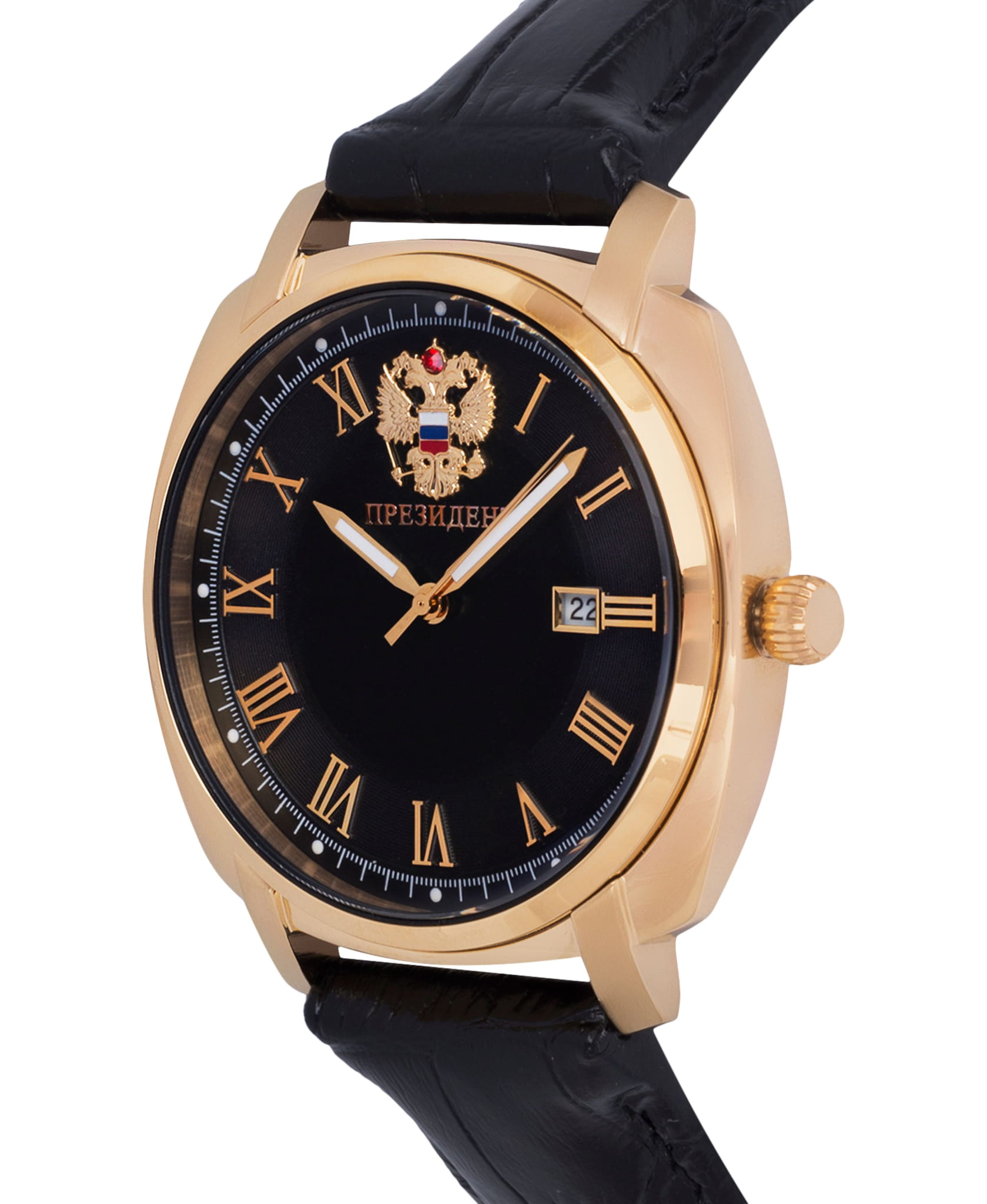 Президент Президент 9116122  - задняя крышка металл сталь корпуса, россия часы