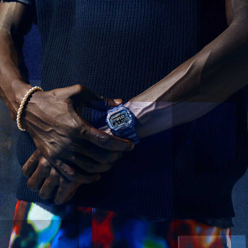 Casio Casio G-Shock DW-5600NN-1E DW-5600, наручные мужские часы фото под углом