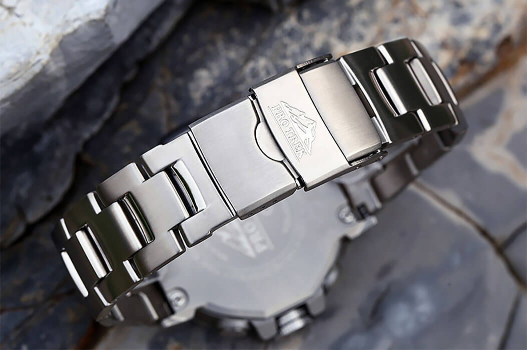 Casio Casio Pro Trek PRW-60T-7A мужские часы черный циферблат на запястье