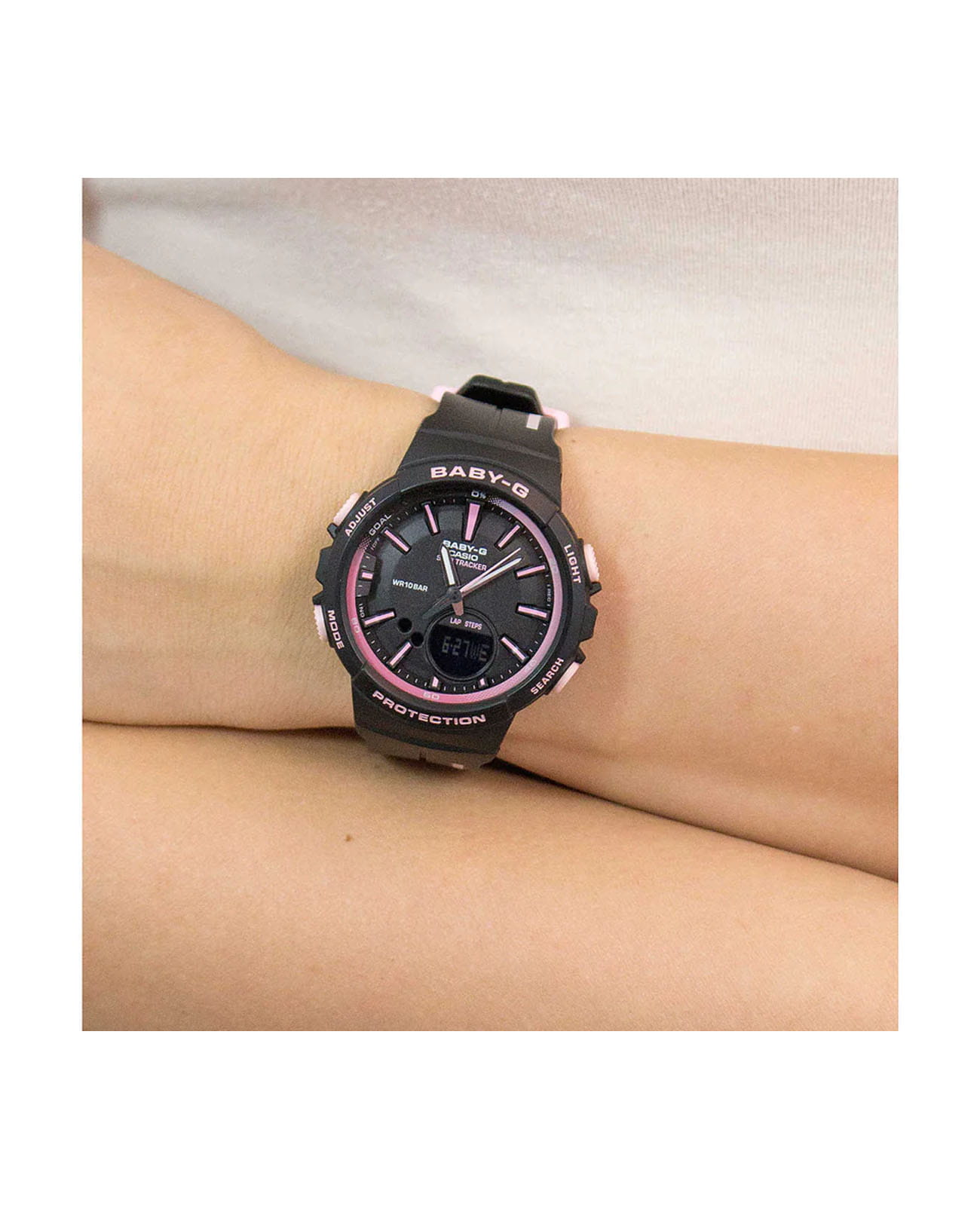 Casio Casio Baby-G BGS-100RT-1A , наручные женские часы фото под углом