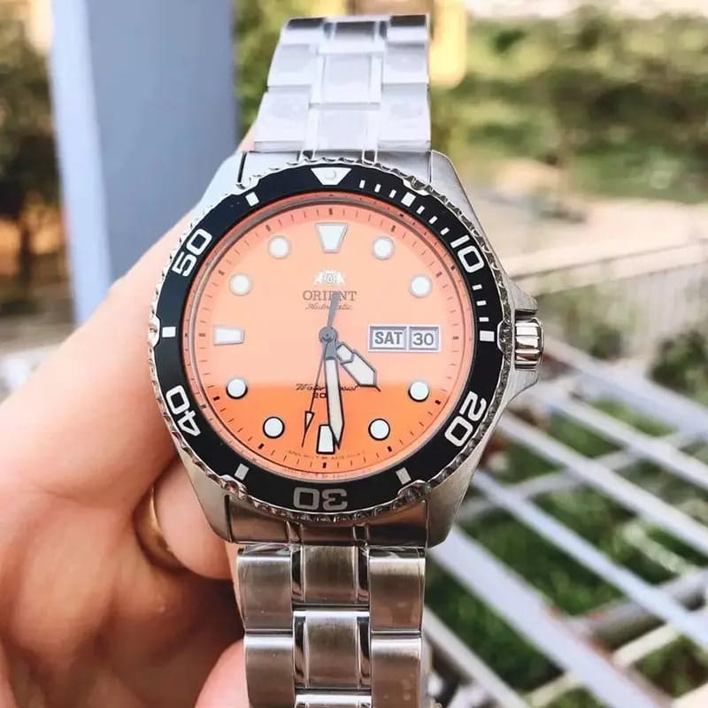 Orient Orient Diving Sports Automatic AA02006M, diving sport automatic япония мужские часы на браслете нержавеющая сталь боковой вид