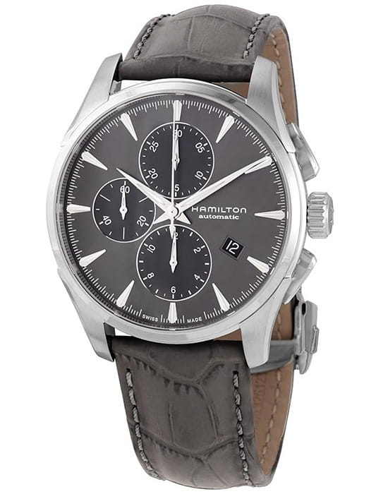 Hamilton Hamilton Jazzmaster Auto Chrono H32586881 , наручные мужские часы фото под углом