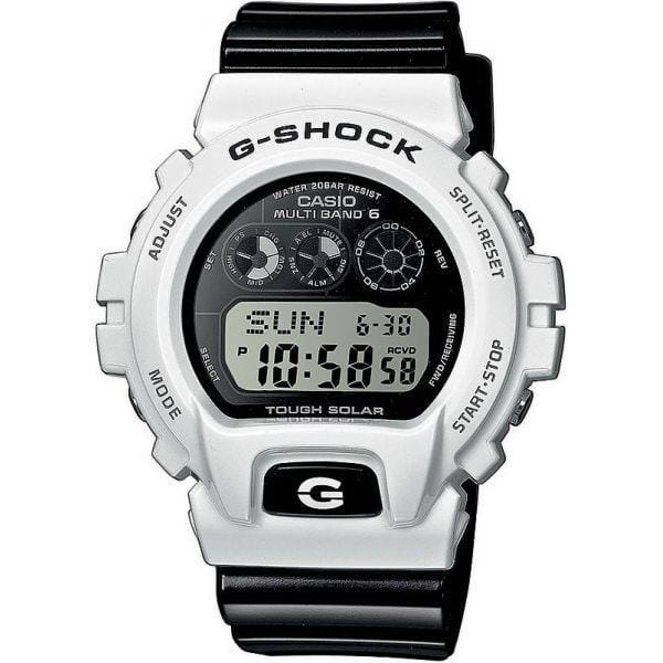 Casio Casio G-Shock GW-6900GW-7E  GW-6900GW-7E электронные мужские часы серый циферблат, браслет  — вид спереди