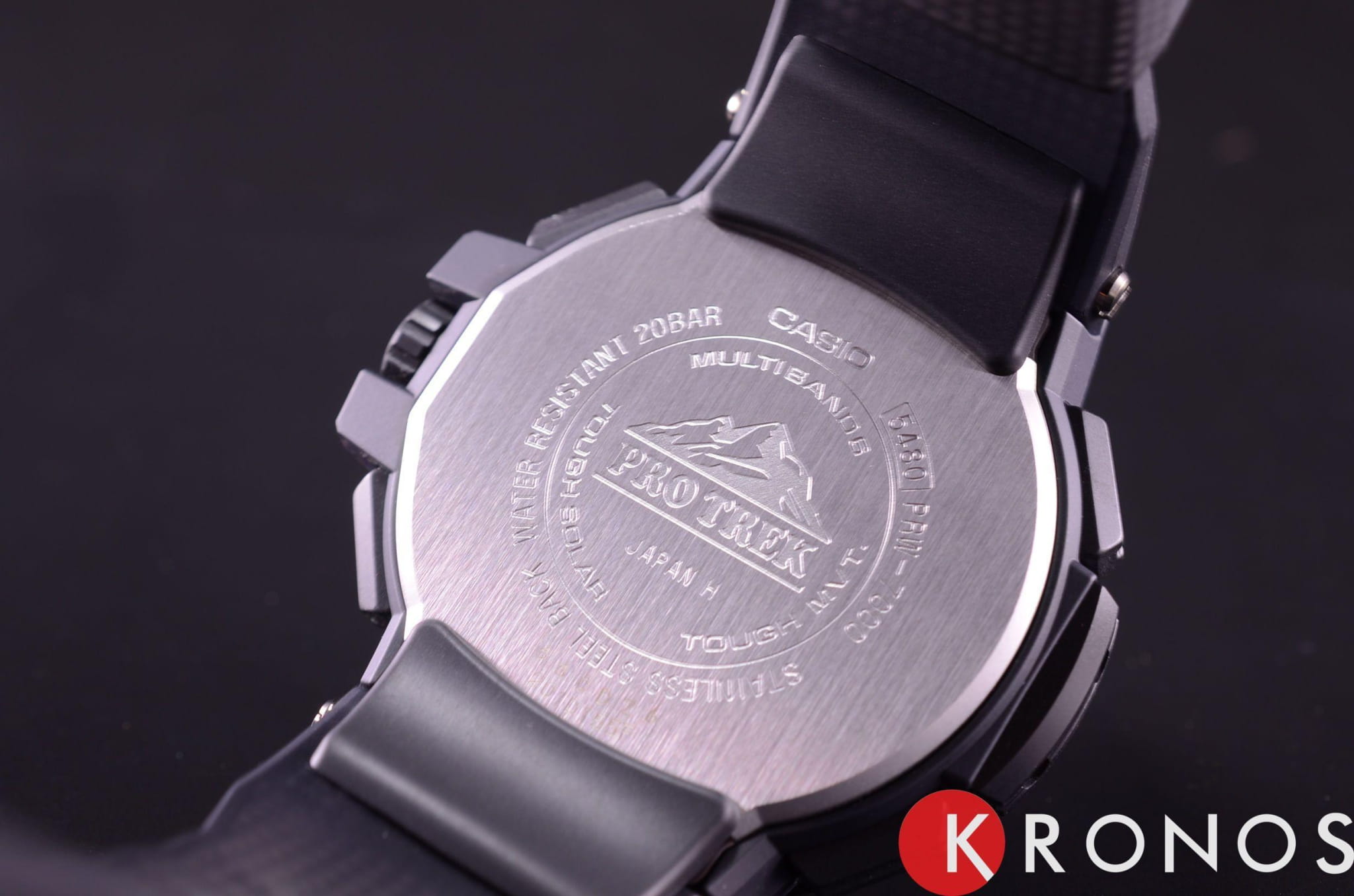 Casio Casio Pro Trek PRW-7000-1A кварцевые мужские часы часы крупный план черный циферблата