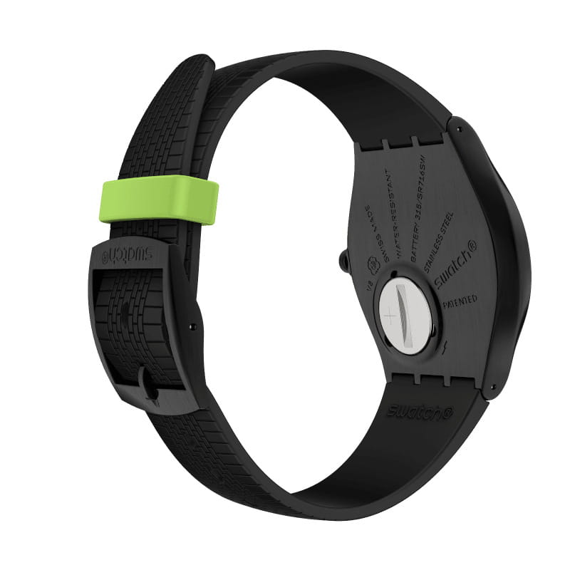 Swatch Swatch Skin Irony 42 SS07B108 женские часы черный циферблат на запястье