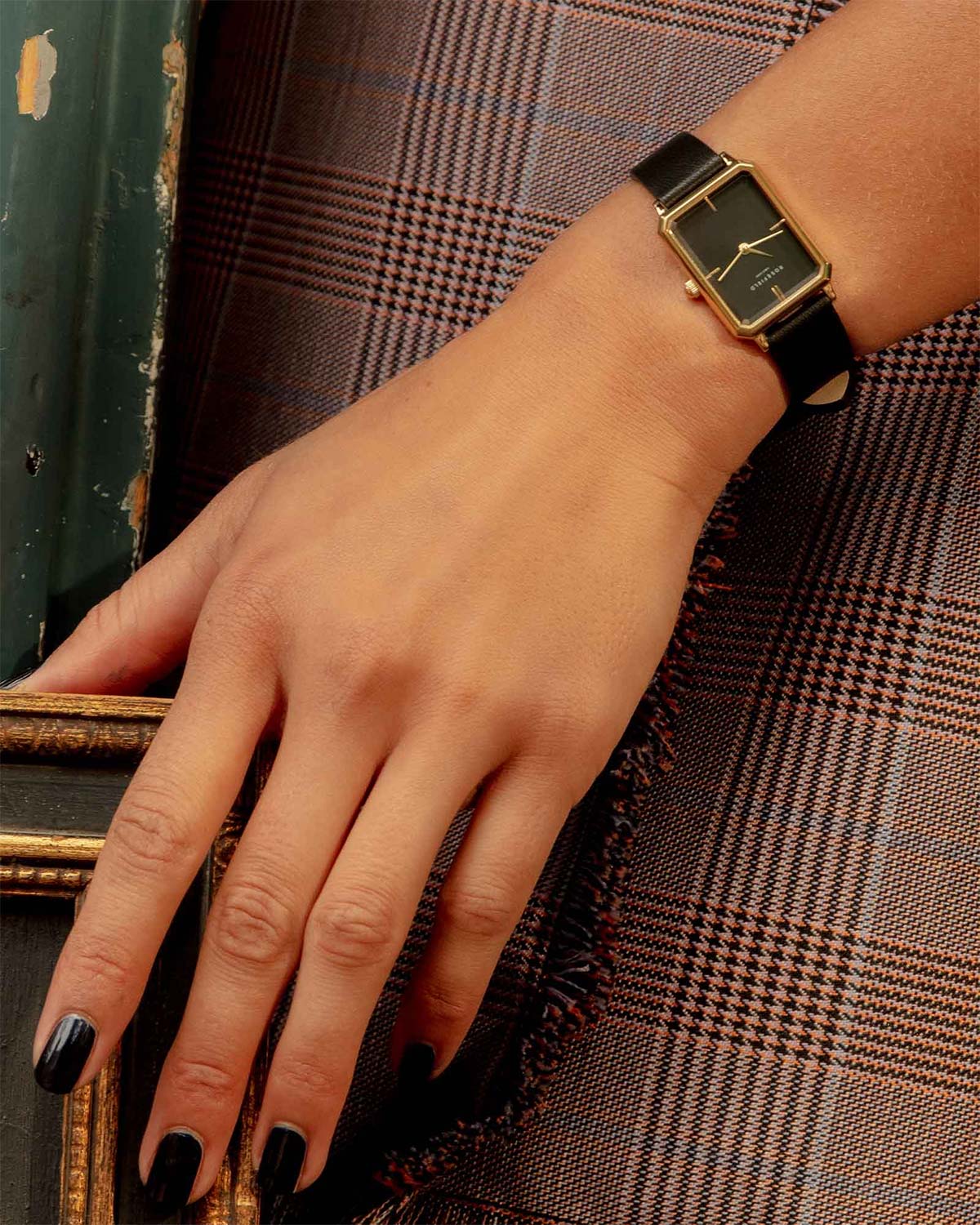 Rosefield OBSBG-O49 женские часы застежка крупным планом