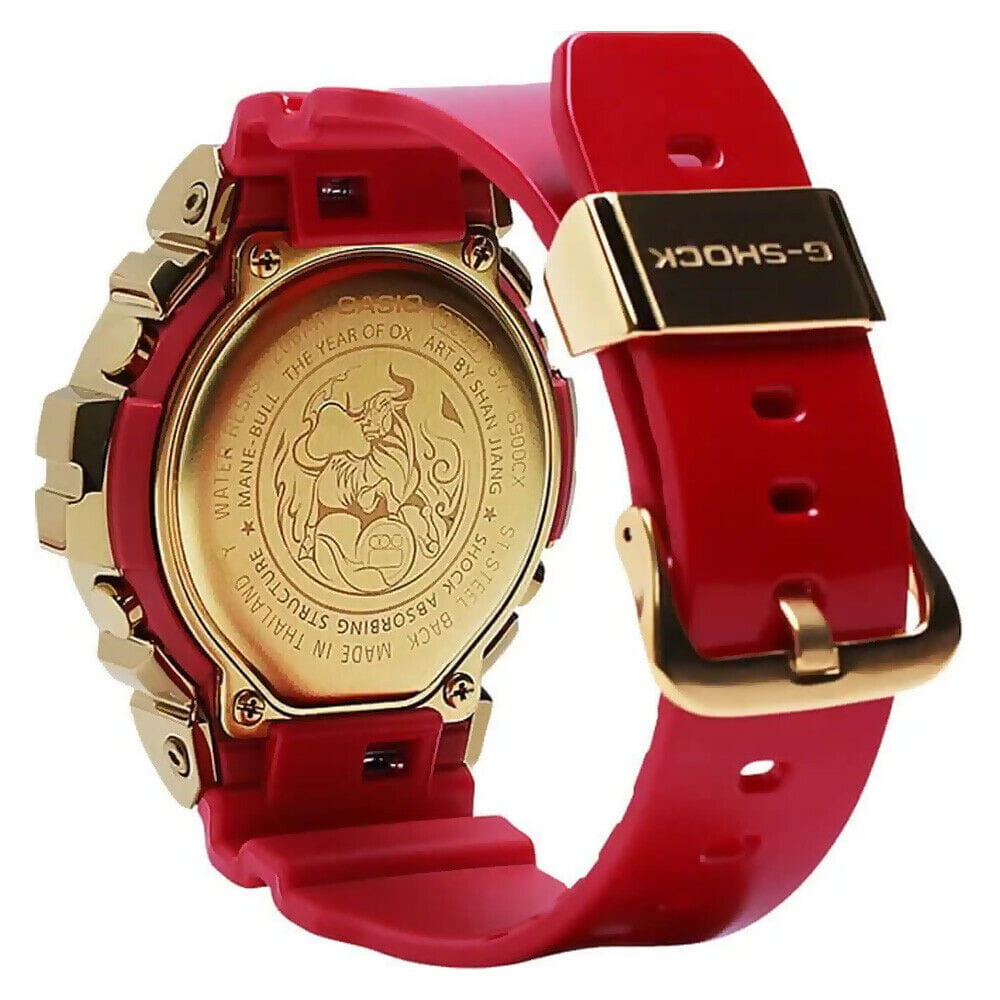 Casio Casio G-Shock GM-6900CX-4, g-shock япония мужские часы на браслете пластик боковой вид