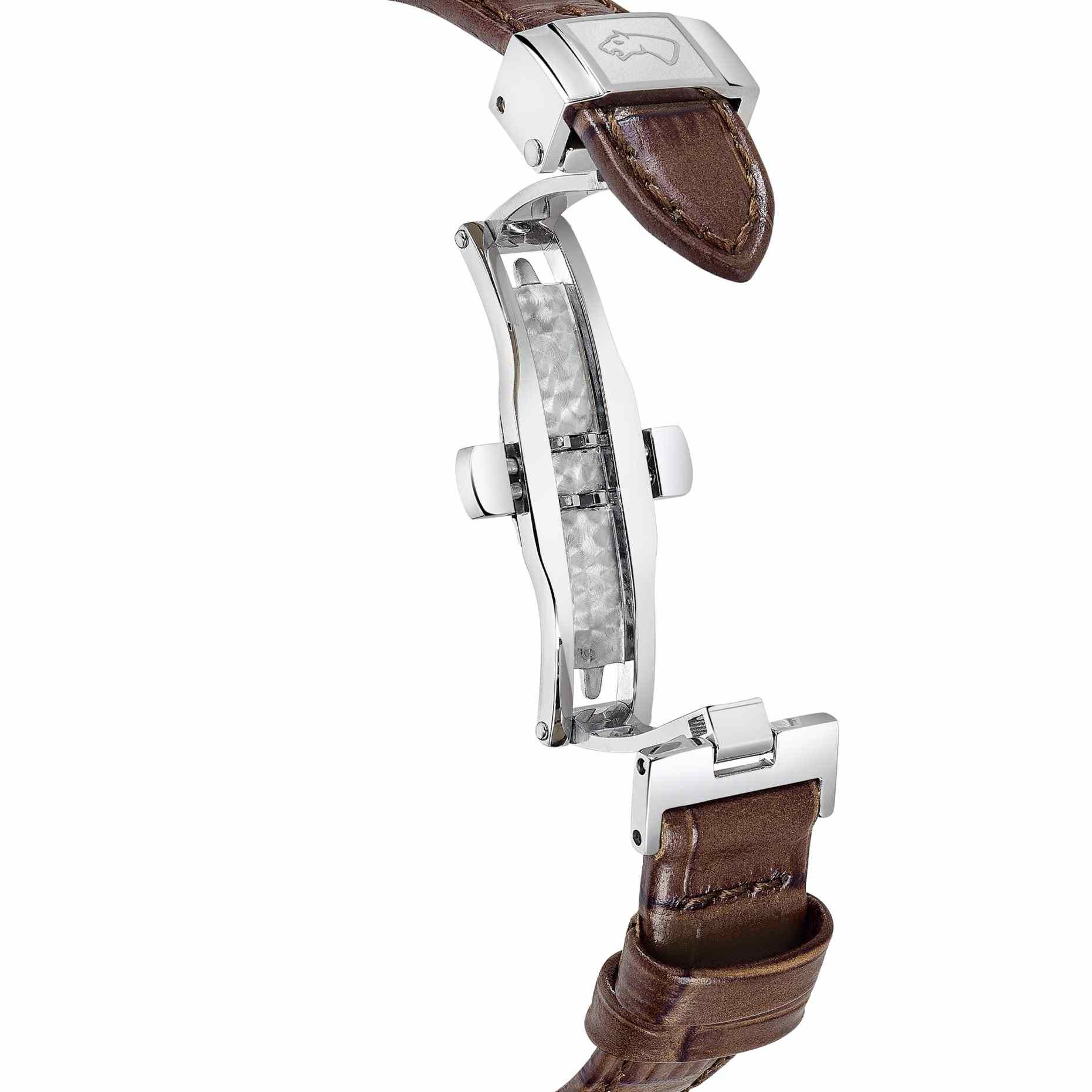 Jaguar Jaguar Essentia J1046/2, acamar швейцария женские часы на браслете кожаный боковой вид