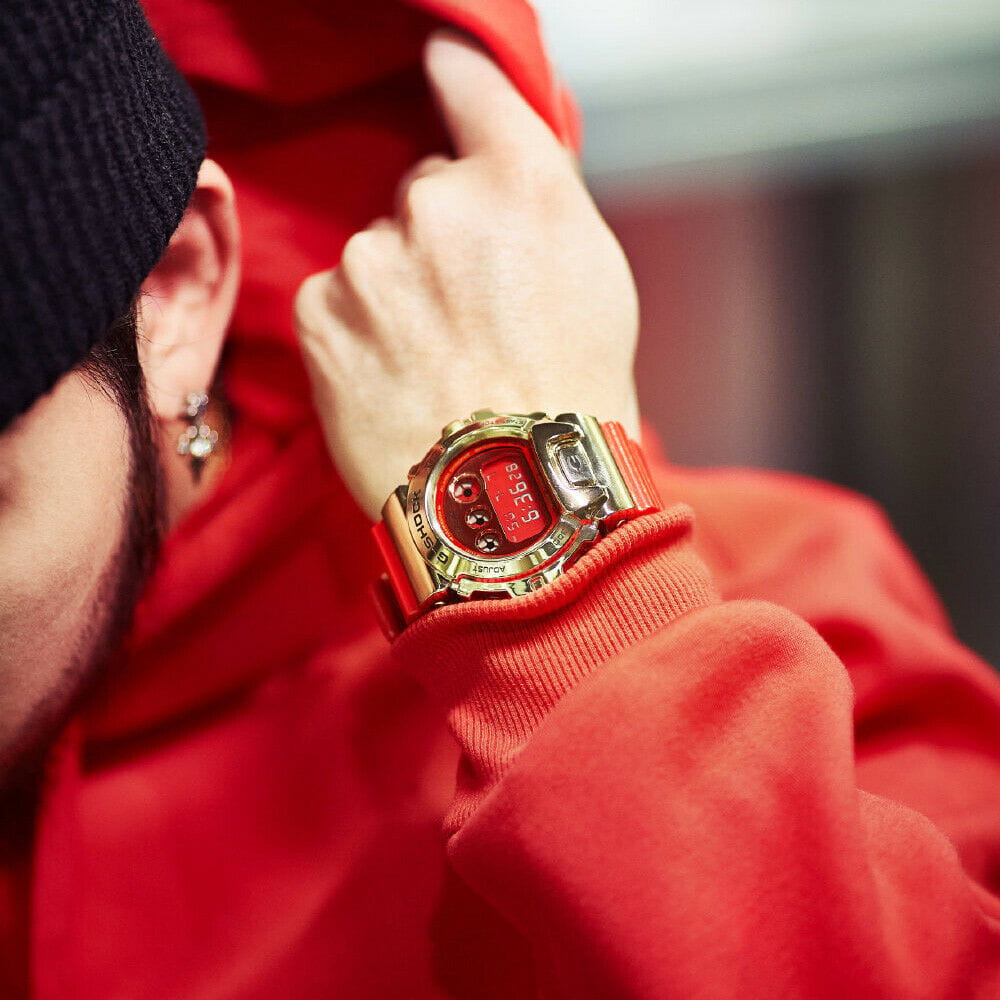 Casio Casio G-Shock GM-6900CX-4 GM, наручные мужские часы фото под углом