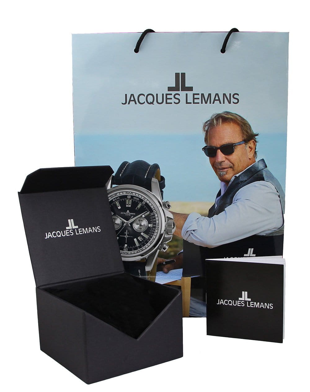 Jacques Lemans 1-1854D , наручные мужские часы фото под углом