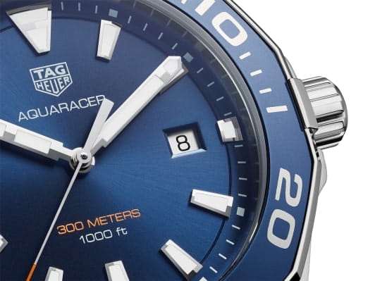 TAG Heuer TAG Heuer Aquaracer WAY101C.BA0746 , наручные мужские часы фото под углом