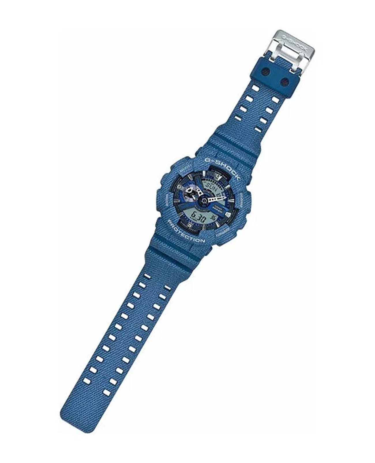 Casio Casio G-Shock GA-110DC-2A мужские часы синий циферблат на запястье