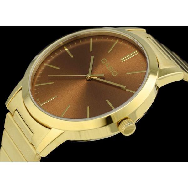 Casio Casio LTP-E118G-5AEF женские часы коричневый циферблат на запястье