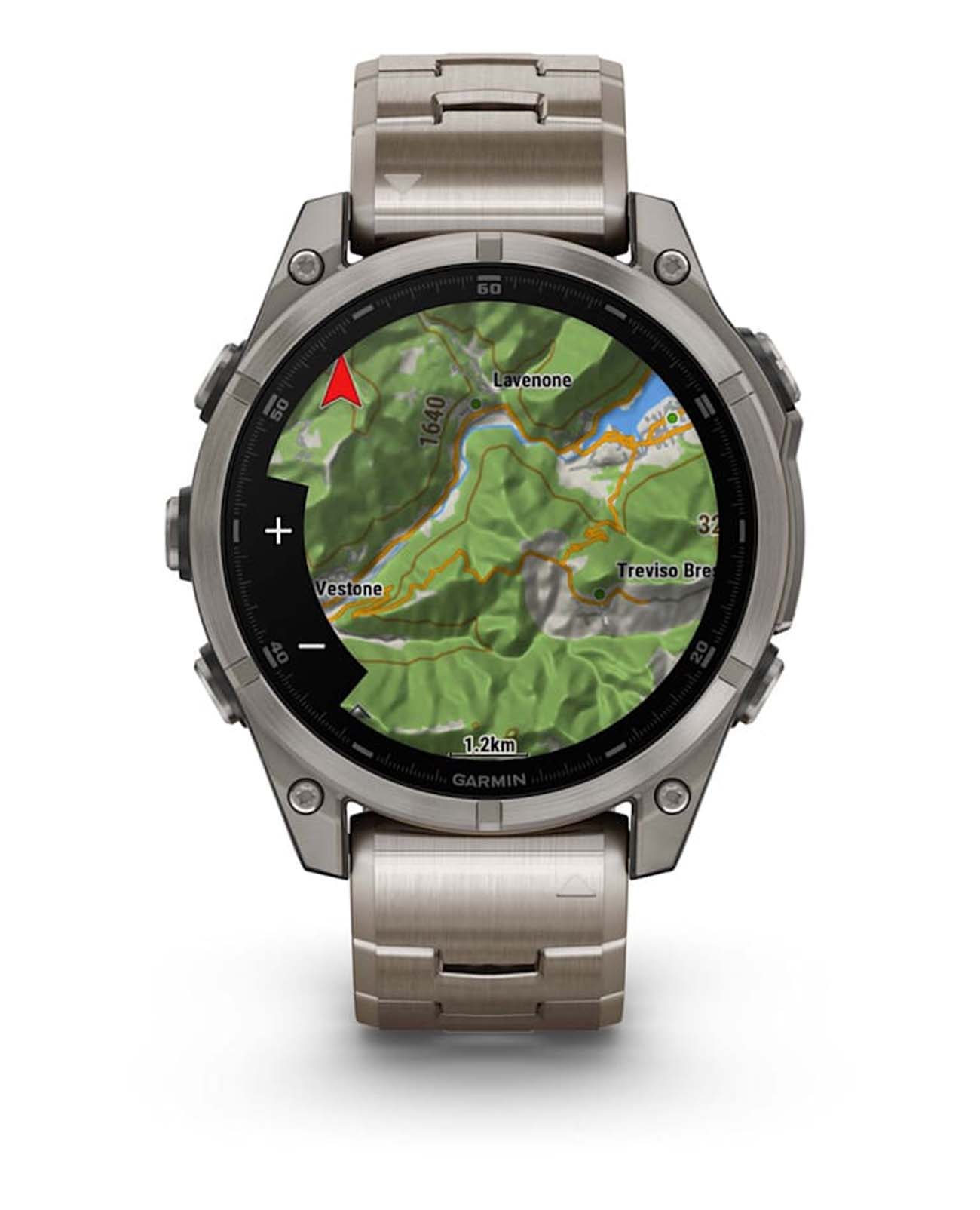 Garmin Garmin Fenix 8 010-02904-40 мужские часы  циферблат на запястье