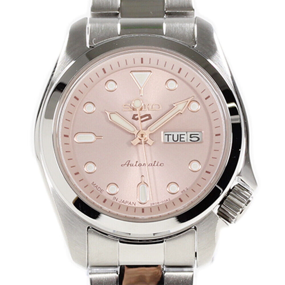 Seiko Seiko 5 Sports SRRA003, 5 sports япония женские часы на браслете нержавеющая сталь боковой вид