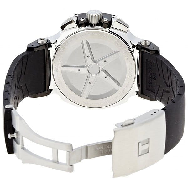 Tissot Tissot T-Sport T-Race Quartz Chronograph T048.417.27.037.00 мужские часы белый циферблат на запястье