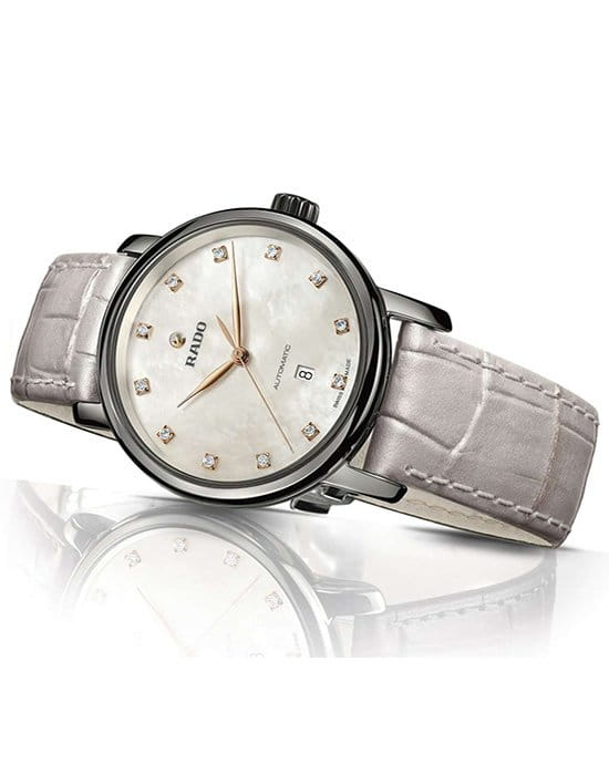 Оригинальные часы Rado Rado Diamaster Automatic Diamonds R14026935 механические калибр механизма eta 2681 общий вид