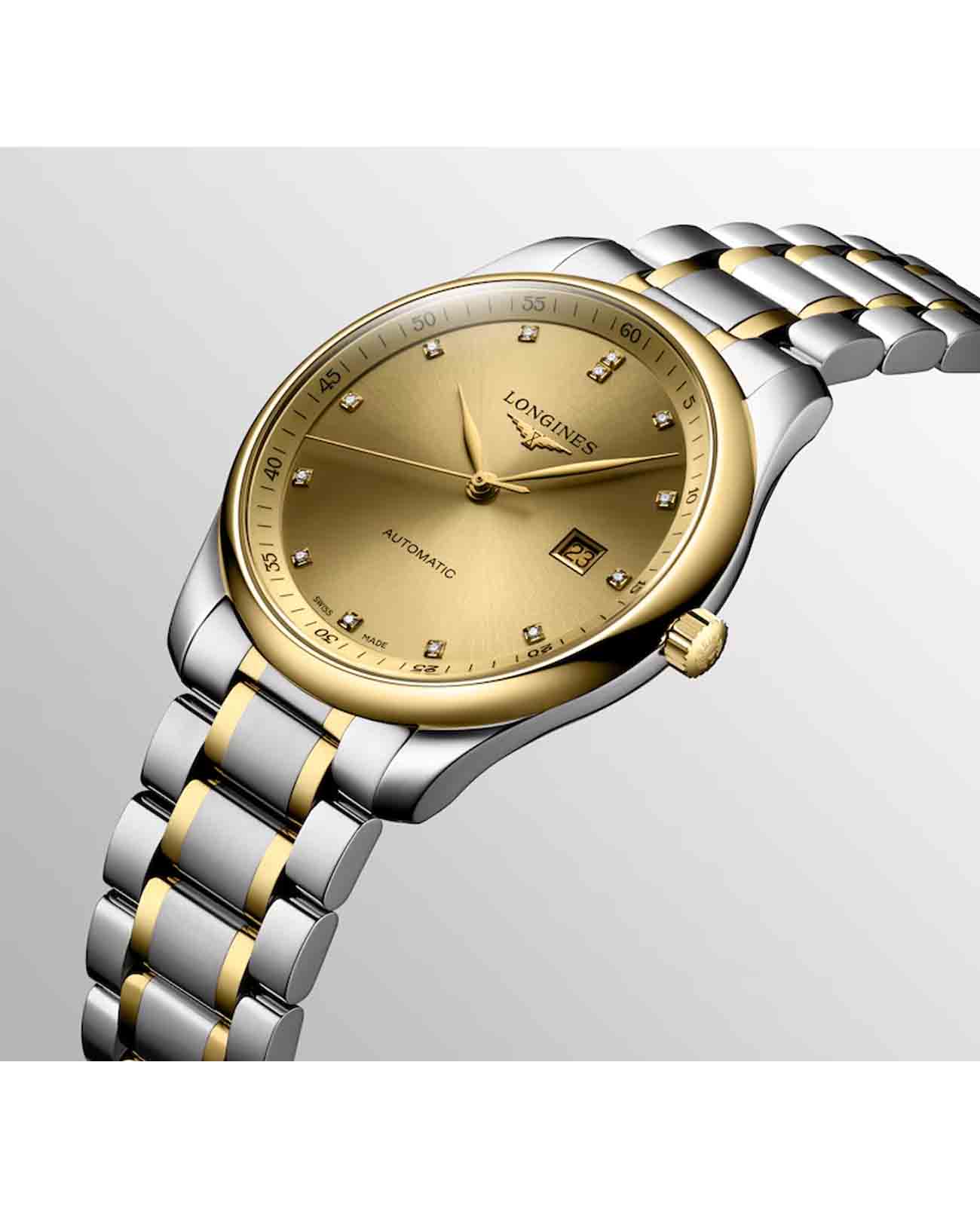 Longines Longines Master Collection L2.893.5.37.7  - задняя крышка сталь металл золото корпуса, швейцария часы