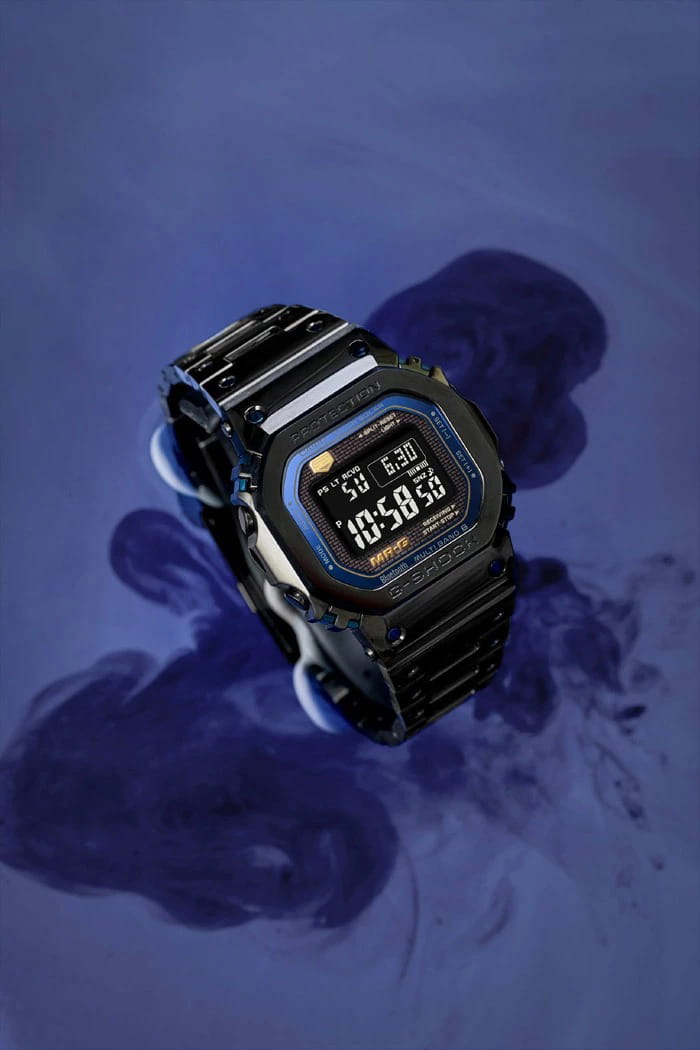 Casio Casio G-Shock MRG-B5000BA-1DR (MRG-B5000BA-1) MRG — детали корпуса и титановый